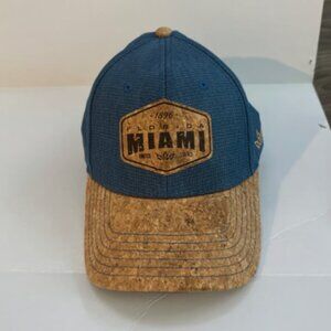 Essencial Caps “1896 Florida Miami USA” Cork Adjustable Baseball Hat | Like New